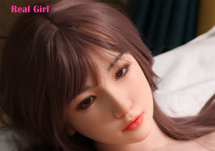 Real Girl D11ヘッド 軟質シリコン製 可愛い 女性ヘッド ラブドールの頭 頭部単品 ヘッド単体 M16ボルト採用 140-170CM身長適用 職人メイク 塗装済み 口開閉機能付き リアルな口腔構造無料