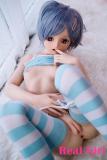 Real Girl アニメドール ラブドール 148cm貧乳 アニメ＃1ヘッド ボディ選択可 軟質シリコン材質頭部 口開閉機能やリアル口腔が無料付き