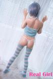 Real Girl アニメドール ラブドール 148cm貧乳 アニメ＃1ヘッド ボディ選択可 軟質シリコン材質頭部 口開閉機能やリアル口腔が無料付き