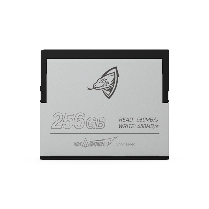 EXASCEND ARCHON Cfast 2.0 Memory Card 500MB/S 256GB, 512GB, 1TB 4K 6K for  Professional Photograph