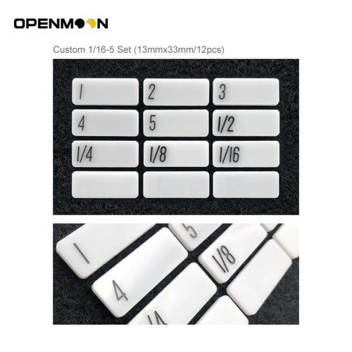 OPENMOON Filter Tags Custom1/16-5 Set 12pcs/Set