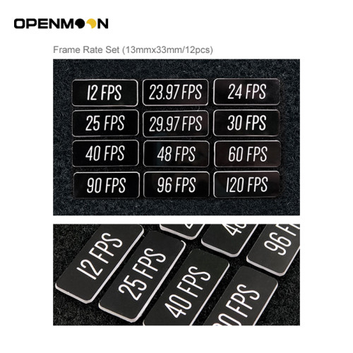 OPENMOON Filter Tags Frame Rate Set 12pcs/Set