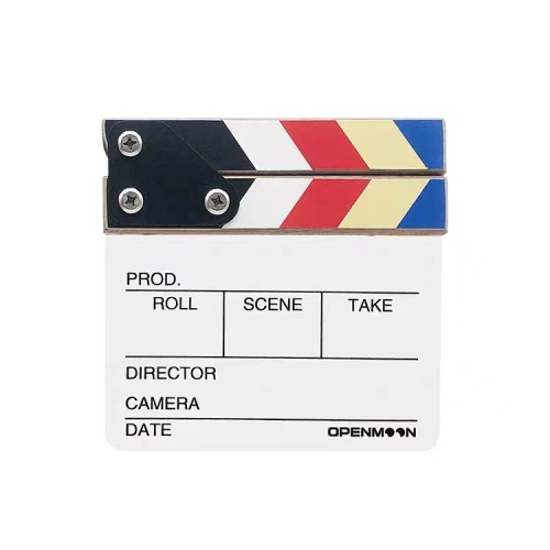 OPENMOON Director's Film Clapboard Cut Action Scene Clapper Board Slate