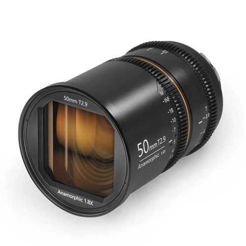 Great Joy 50mm T2.9 1.8x Anamorphic Lens EF/PL/E/L/RF/MFT Mount