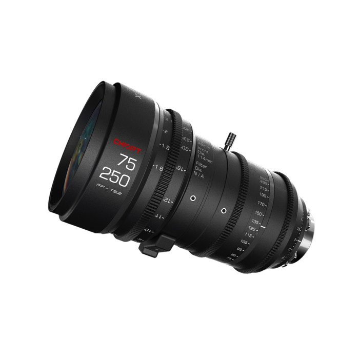 CHIOPT XTREME ZOOM 75-250mm T3.2 Compact Zoom Cine Lens