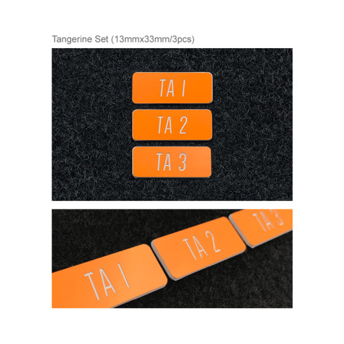 OPENMOON Filter Tags Tangerine/Tangerine SE Set 6pcs/set