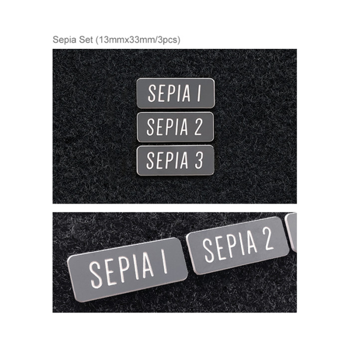 OPENMOON Filter Tags Sepia Set 3pcs/set