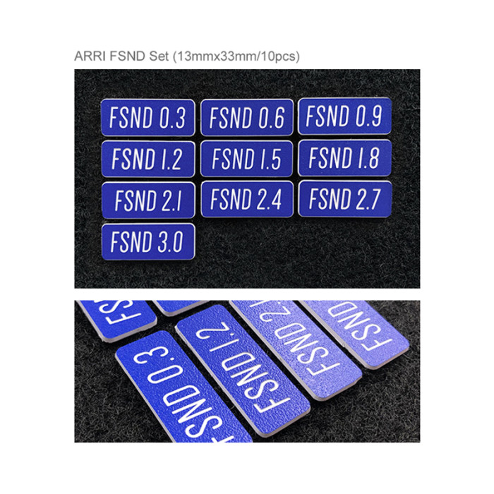 OPENMOON Filter Tags ARRI FSND Set 10pcs/set