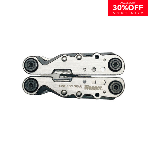11-In-1 Multi-Tool, Pocket Knife for Photographers and Videographers