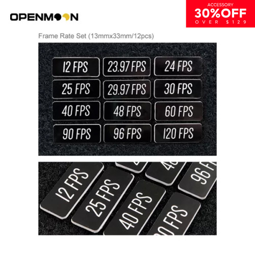 OPENMOON Filter Tags Frame Rate Set 12pcs/Set