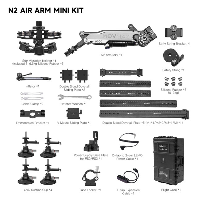 MOVMAX N2 Air Arm Mini - Kit
