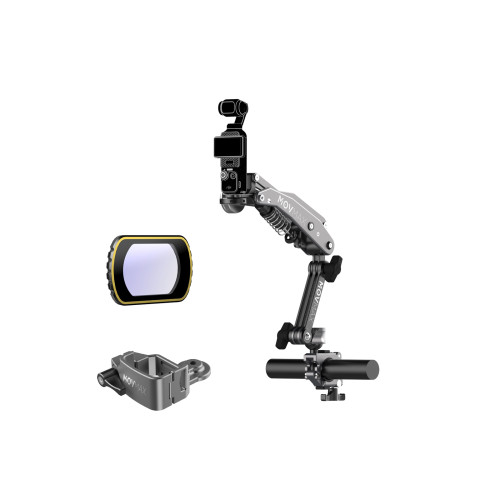 MOVMAX Blade Arm Rod Clamp+Hoop Connector+UV Filter For DJl Pocket 3 Kit