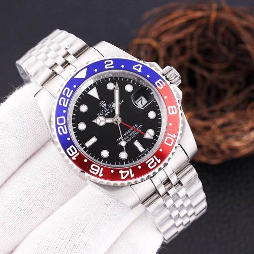 Luxury GMT Men Automatic Mechanical Watches Drive Ceramic Bezel Crystal Sapphire AAA Watch