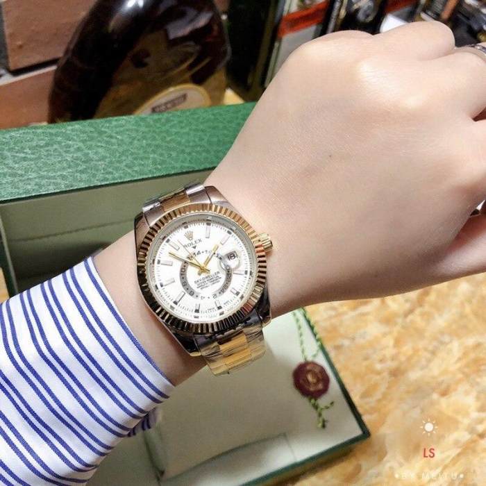 Men's Quartz sky Watch fashion Luxury brand Gift gold Casual Life waterproof Designer watches