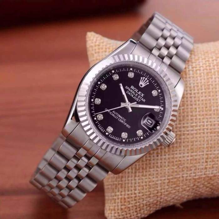 NEW Hot high quality Rolex Mens Womens Quartz Watch Fashion Gift Gold Casual Waterproof Watches 9579 Orders