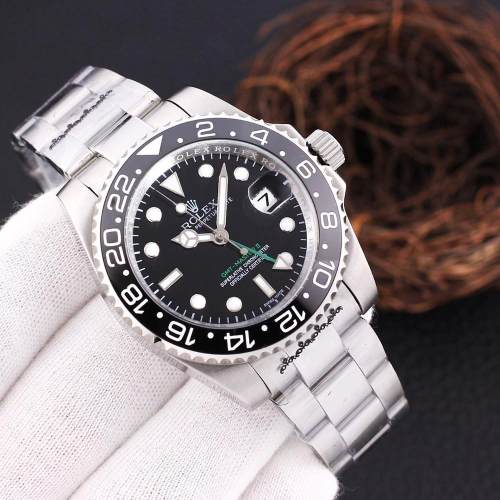 Luxury GMT Men Automatic Mechanical Watches Drive Ceramic Bezel Crystal Sapphire AAA Watch