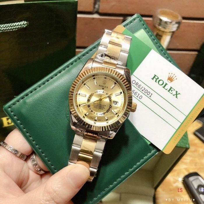Men's Quartz sky Watch fashion Luxury brand Gift gold Casual Life waterproof Designer watches