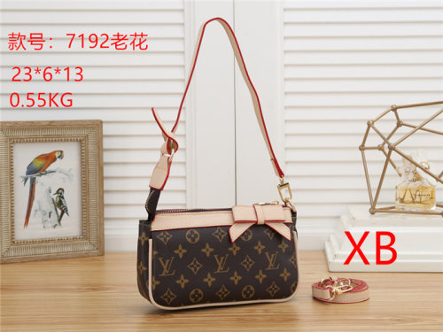 LV High Quality Luxury Brand Classic Design Ladies Fashion Messenger Bag Discoloration Leather Shoulder Bags FAV0RlTE Clutch Wallet