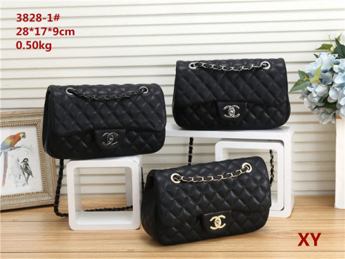 Luxury brand Chanel leather single shoulder women's bag top quality chain bag designer messenger bag