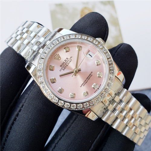 luxury Brand Rolex Diamond Datejust Women Men Automatic mechanical watch