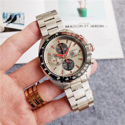 Luxury Brand  TAG Heuer Men Classic Full-featured Stainless Steel Swiss Quartz watch