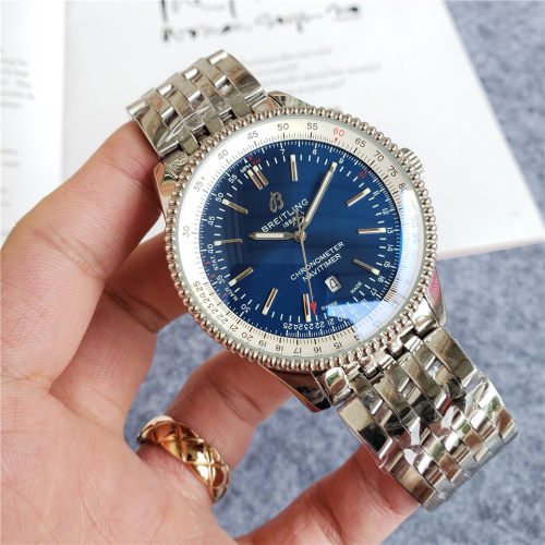 2021 NEW Brand Breitling Stainless Steel Men Business Automatic Mechanical Watch