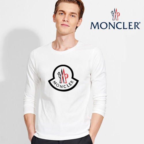 2021 MONCLER Mens T-Shirt O-Neck Long Sleeve Men T Shirt For Male Lycra And Cotton T-Shirts Man Clothing TShirt Brand Tees