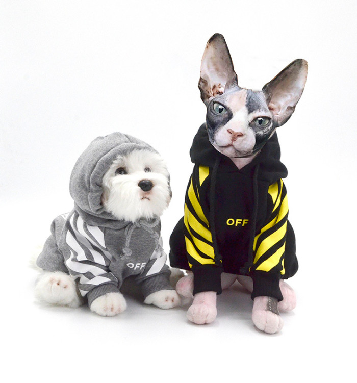 OFF-WHITE Dog & Cat Luxury Sweatshirt