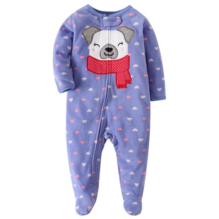 Newborn baby romper 0-12Months 2021 Spring Fall warm micro-fleece Infant Unicorn printed baby boy girl clothing jumpsuit footed