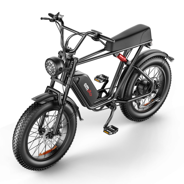 Emoko C91 Electric Bike for Adults with 1000Wh Removable Battery, 70Miles 50MPH Commuting Electric Mountain Bike with 1000W Brushless Motor, 7-Speed