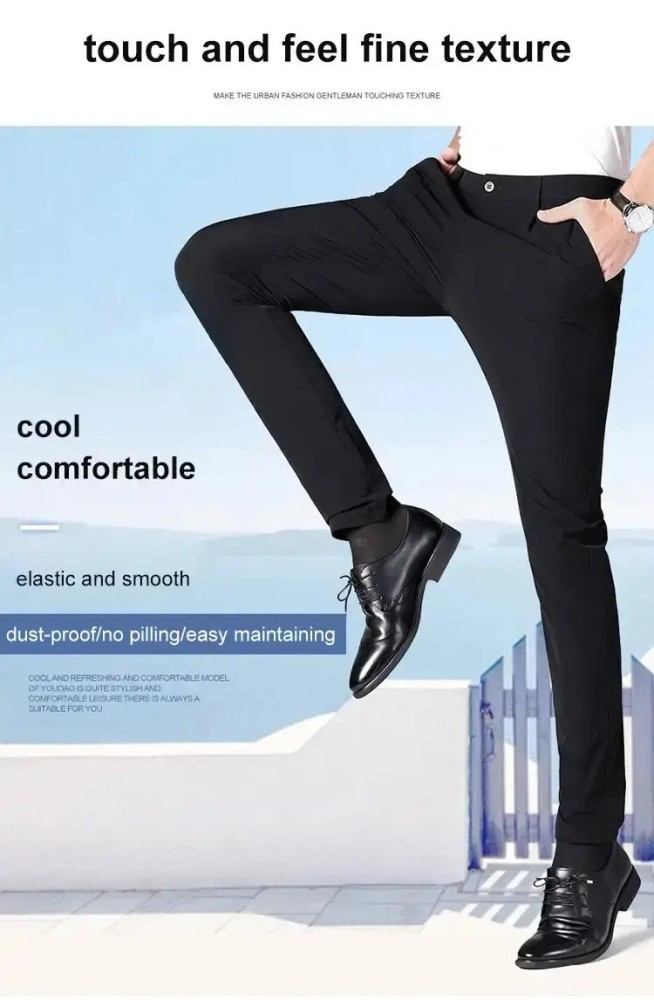 Ft 10500 - Férfi nadrág, kiváló minőségű, szuper sztreccs, nem húzódik,  kényelmes viselet, nem ereszkedik meg! - www.margiecn.com