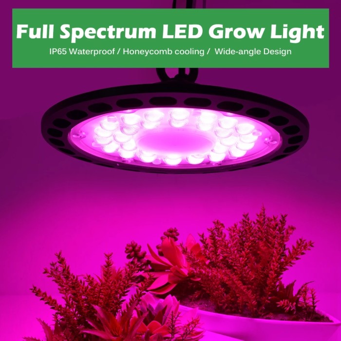 Full Spectrum LED Grow Light 100W 150W 200W SMD2835 IP65 Waterproof For Indoor Seedlings Flower Fitolampy Grow Tent