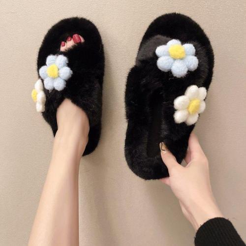 Women Furry Slipper-011