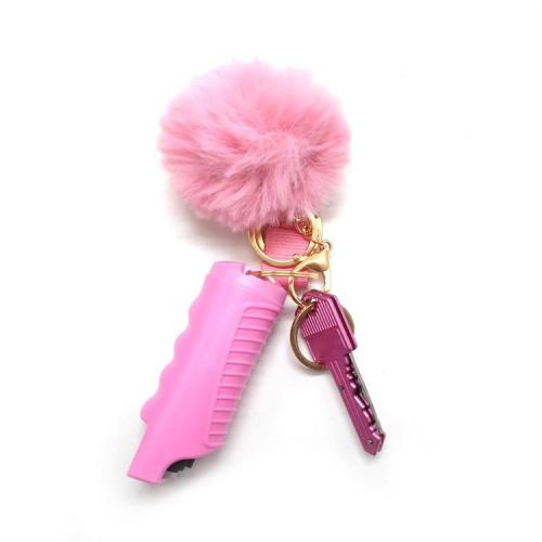 Self Defense Keychain with pepper spray&Key Knife 10pcs set/carton(Shipment from USA)