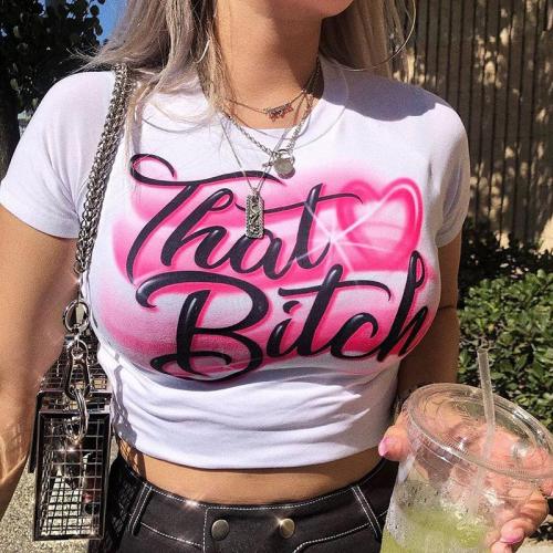 That Bitch  Graphic Women Short Sleeve T Shirts