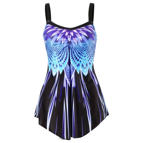 Women Butterfly Printing Swimsuit WS-81