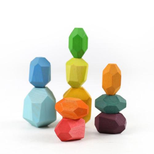 Wooden Stones Montessori Toy-006