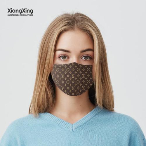 L  Facemask Brown Instock MS-005