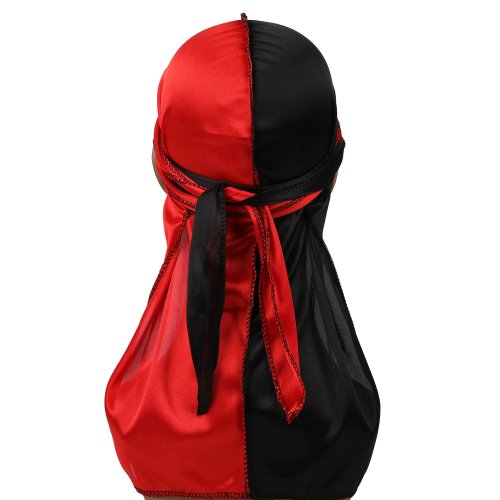 Unisex Men Two Tones Silk Durag DG-004