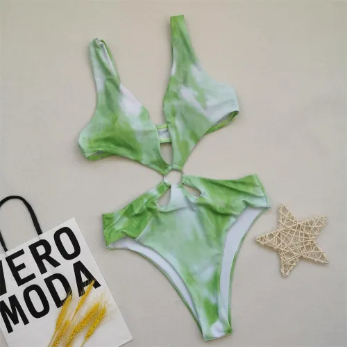 Women One Piece Printing Swimsuit WS-016