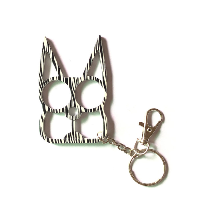 Kitty Cat Self Defense Knuckle Keychain