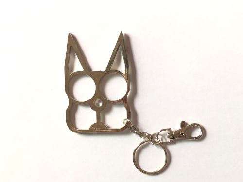 Kitty Cat Self Defense Knuckle Keychain