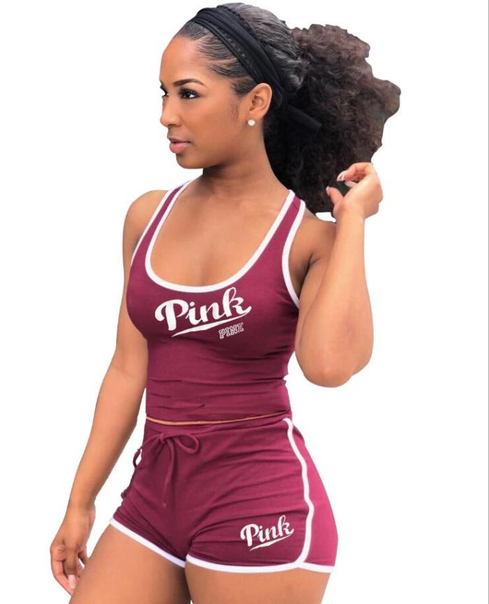 Short Sets Gym Suit Training Jogging Sport Set Women