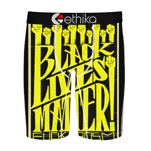 Ethika Yellow BHM Wholesale Men's Underwear【make-to-order】Designer UD-017