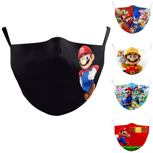 Mario and Sonic Carton Face Mask