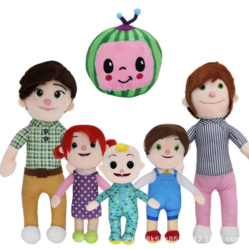 CoCo&Melon Christmas Gift Music Animation Doll PP Cottom CM-001