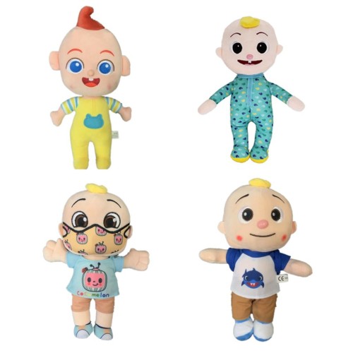 Coco&melem Plush Cute Toy Super Baby Jojo Families Doll With Voice CM-002