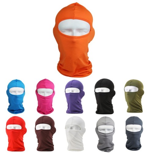 Cycling Motorcycle Headgear Windproof Sunscreen And Breathable Spandex / Lycra 26*45CM Ski Mask SM-001