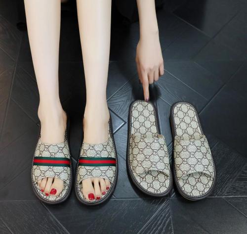 GUCCI Wholesale Soft-soled Wooden Floor Anti-slip For Indoor Slippers WSP-002
