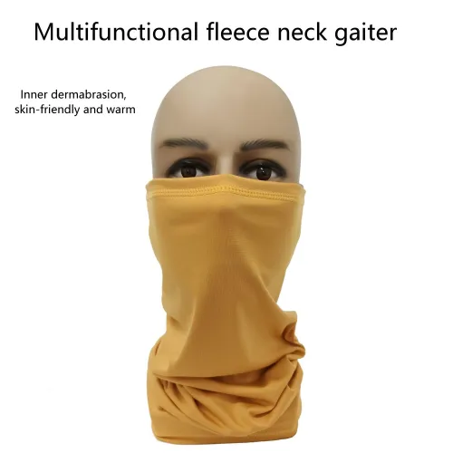 Fleece Warm Thin Style Cycling/ Fishing 10% Spandex + 90% Polyester Multifunctional Headwear Neck Gaiter NG-003